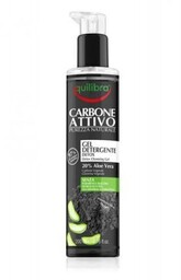 Equilibra Oczyszczający żel do mycia twarzy z aktywnym