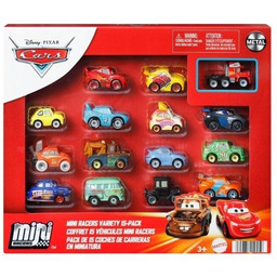 Cars Auta Mikroauta 15-PAK, Mattel