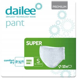 DAILEE Pant Premium Super Majtki chłonne S, 15szt.