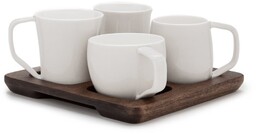 Zestaw filiżanek degustacyjnych Espro 4x295 ml - Biały