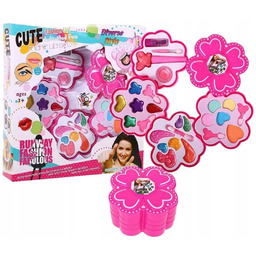 Toaletka dla dziewczynki Zestaw Kosmetyków szminka