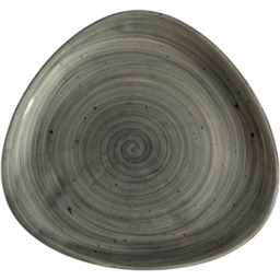 KERA CERAMIKA Talerz płytki Delta Rustic szary 30