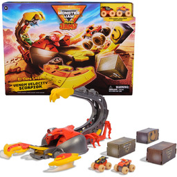 Monster Jam wyrzutnia skorpion Venom Velocity Scorpion +