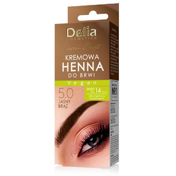 Delia Eyebrow Expert kremowa henna do brwi 5.0