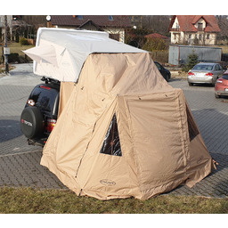 Przedsionek do namiotu dachowego Escape Vario 160 beżowy