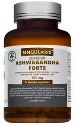 Singularis Superior Ashwagandha Forte 620 mg, 60 kapsułek