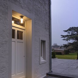 SLV Ovalisk lampa sufitowa zewnętrzna LED CCT, szkło,