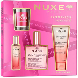 Nuxe Happy In Pink zestaw suchy olejek regenerujący