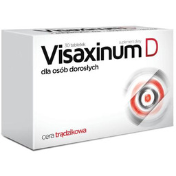VISAXINUM D dla osób dorosłych, 30 tabletek ->