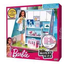 ZESTAW BARBIE Domek Weterynarz DIY