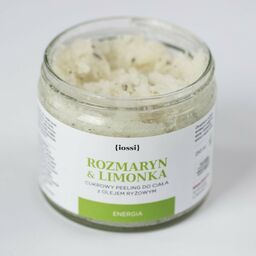 Iossi Rozmaryn Limonka Energetyzujący peeling cukrowy do ciała