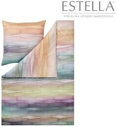 Pościel Estella makosatyna DOMINO 4771, Kolor - multicolor,