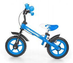 Milly Mally Rowerek biegowy Dragon z hamulcem blue