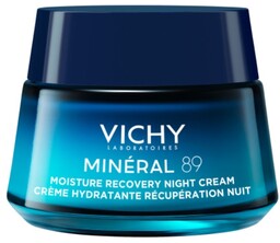 VICHY Mineral 89 Nawilżająco-regenerujący krem na noc, 50
