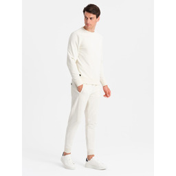 Bawełniany dresowy komplet męski BASIC bluza + joggery