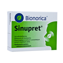 Sinupret 100 drażetek