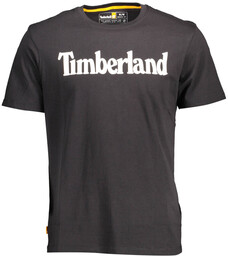 T-SHIRT MĘSKI Z KRÓTKIM RĘKAWEM TIMBERLAND CZARNY