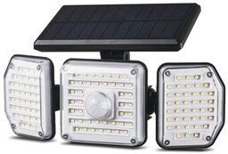 MACLEAN SOLARNA LAMPA LED Z CZUJNIKIEM RUCHU IP65