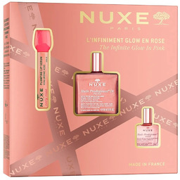 Nuxe The Infinite Glow In Pink zestaw suchy