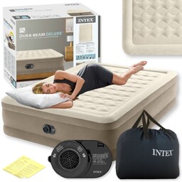 Materac Dmuchany Dwuosobowy 152x203x46 Intex 64428ND z Pompką