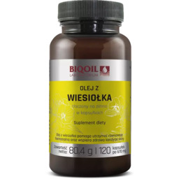 Olej z wiesiołka w kapsułkach, 120 sztuk, tłoczony