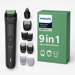 Trymer wielofunkcyjny Philips 9w1 do brody, ciała, nosa,