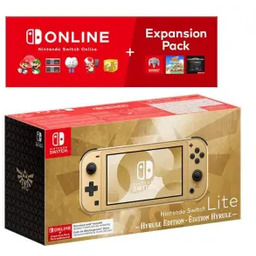Nintendo Switch Lite Hyrule Edition + NS Online