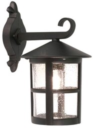 ELSTEAD LIGHTING Kinkiet zewnętrzny HEREFORD BL21-G-BLACK oprawa