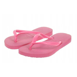 Havaianas Japonki Różowe Wsuwane Gumowe Dziewczęce 27-28 Jtj