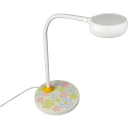 Niermann Standby Lampa stołowa kolorowe kwiaty, drewno, GX53,