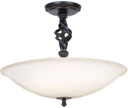 Elstead Lighting Plafon Pembroke PB-SF-A-BLACK czarna oprawa sufitowa