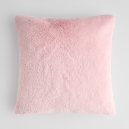 Poszewka Futrzana Molinio 45x45 cm w kratę