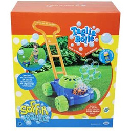 Dmuchawa do baniek, Zabawka Kosiarka Sparabolle. W zestawie