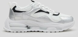 Sinsay - Sneakersy - Srebrny