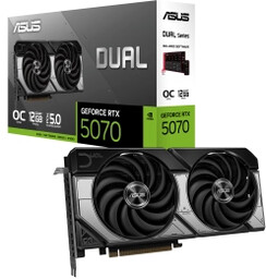 ASUS Dual GeForce RTX 5070 OC Edition 12GB
