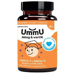 Ummu Mózg & wzrOK 8+, 240 kapsułek
