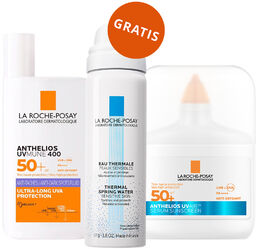 Zestaw La Roche-Posay Anthelios UVMune 400, niewidoczny fluid