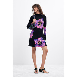 Desigual Krótka sukienka w kwiaty M. C. Lacroix