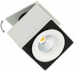 Podtynkowa LAMPA sufitowa SEVILLA SQUARE RECESSED SL7562/28W 3000K