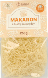 Makaron z białej kukurydzy (bezglutenowy) krajanka 250g
