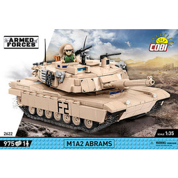 Cobi, klocki, Armed Forces, Amerykański Czołg M1A2 Abrams,