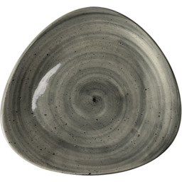 KERA CERAMIKA Talerz płytki Delta Rustic szary 26