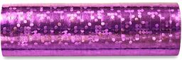 Serpentyna holograficzna - jasnoróżowa - 18 szt.