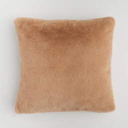 Poszewka Futrzana Molinio 45x45 cm w kratę