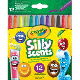 Crayola, kredki świecowe, wykręcane, 12 sztuk