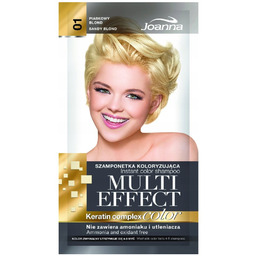 Joanna Multi Effect color Szamponetka koloryzująca piaskowy blond