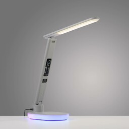 JUST LIGHT. Lampa stołowa LED Tina, ABS, CCT,