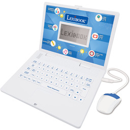 LEXIBOOK JC598i3 - Dwujęzyczny laptop edukacyjny z 124