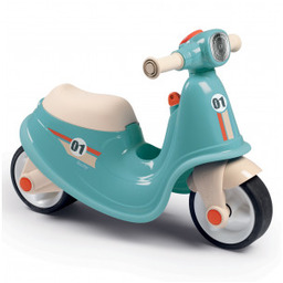 Hulajnoga Niebieski jeździk skuter Retro Ciche koła