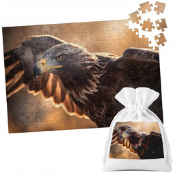 PUZZLE TRADYCYJNE - ZWIERZĘTA PTAK ORZEŁ - 70